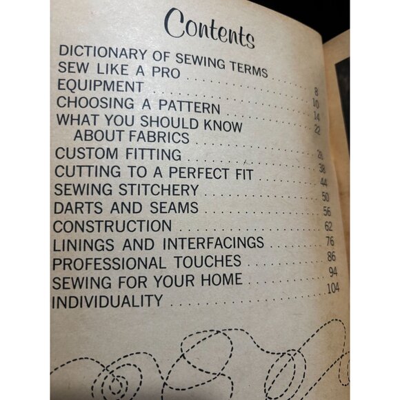 Todays Woman Sewing Simplified Book 1960s Vintage Dressmaking Guide Sewing Tips - Picture 2 of 12